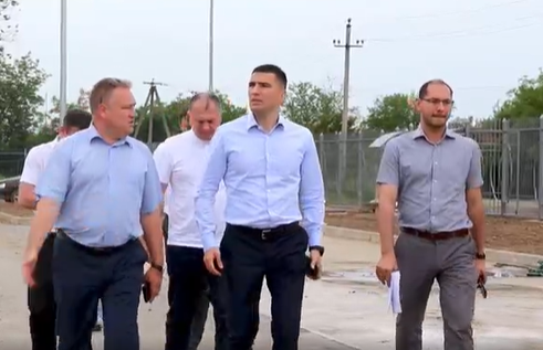 Тбилисский район посетил министр физической культуры и спорта Краснодарского края С. В. Тимченко.