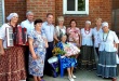 95-лет Тищенко Федосии Михайловне.