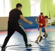 Соревнования по вольной борьбе.