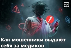 Как мошенники выдают себя за медиков.